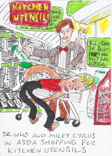 Doctor Who Miley Cyrus Asda
