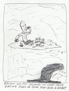 20 second sketches - Brian