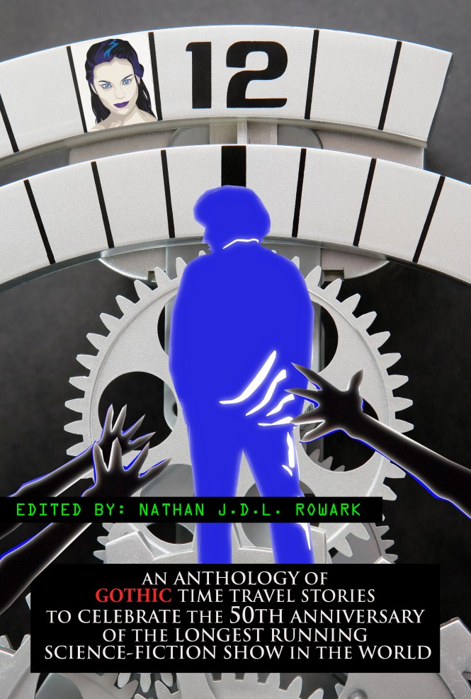 Part of a clockwork with a dial